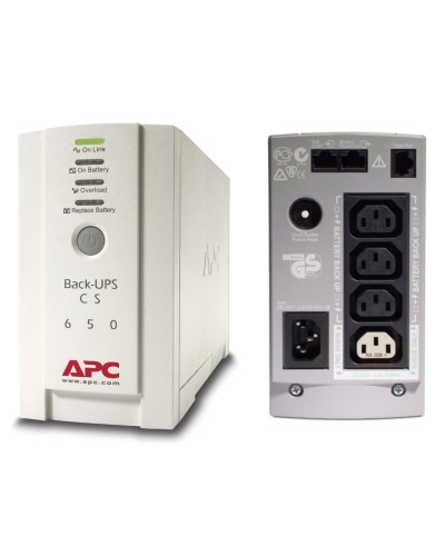 BK650EI APC Back-UPS 650 ВА. Источник бесперебойного питания. APC в Кирове