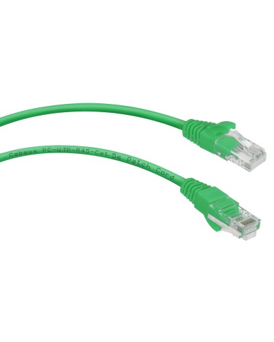 PC-UTP-RJ45-Cat.5e-5m-GN (7457c), зелёный. Патч-корд медный. CABEUS в Кирове