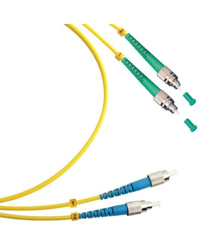 FOP(d)-9-FC/APC-FC/UPC-1m (8101c). Патч-корд оптический. CABEUS в Кирове