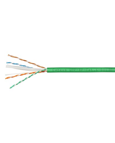 UTP-4P-Cat.6-SOLID-LSLTx-GN (11139c). Кабель «витая пара» (LAN) для структурированных систем связи. CABEUS в Кирове