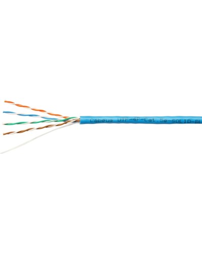 UTP-4P-Cat.5e-SOLID-BL-100 (7248c-5). Кабель «витая пара» (LAN) для структурированных систем связи. CABEUS в Кирове