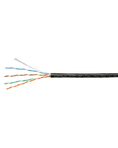UTP-4P-Cat.5e-SOLID-LSZH-BK-100 (9781c-5). Кабель «витая пара» (LAN) для структурированных систем связи. CABEUS в Кирове