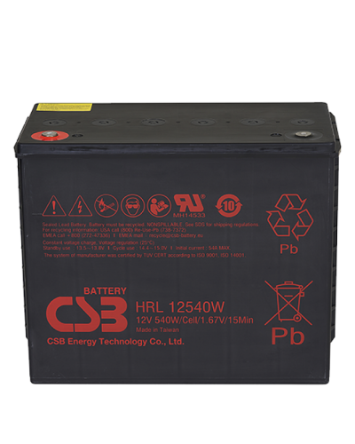 CSB HRL 12540W FR. Аккумулятор герметичный свинцово-кислотный. CSB в Кирове
