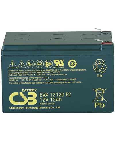 CSB EVX 12120. Аккумулятор герметичный свинцово-кислотный. CSB в Кирове