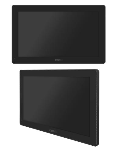 CTV-IM1030W Cloud 10 B (чёрный). Монитор домофона цветной. CTV в Кирове