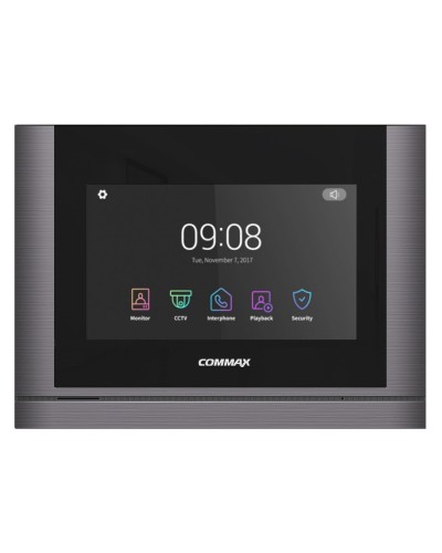 CDV-1024MA (темное серебро). Монитор видеодомофона цветной. Commax в Кирове