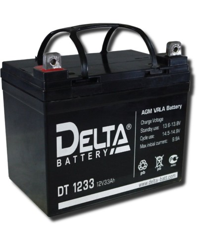 Delta DT 1233. Аккумулятор герметичный свинцово-кислотный. Delta в Кирове
