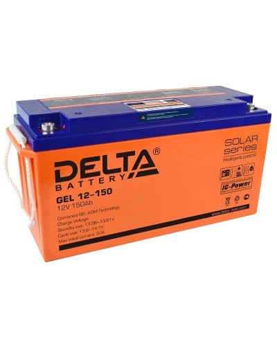 Delta GEL 12-150. Аккумулятор герметичный свинцово-кислотный. Delta в Кирове