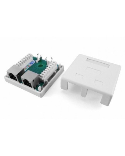 SB1-2-8P8C-C5e-SH-WH. Розетка RJ-45. Hyperline в Кирове