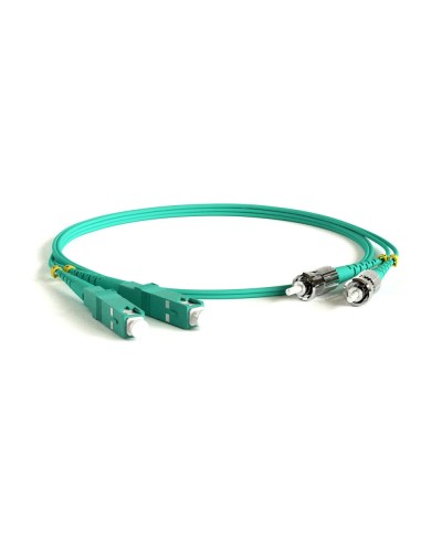 FC-D2-503-SC/PR-ST/PR-H-5M-LSZH-AQ. Патч-корд волоконно-оптический многомодовый. Hyperline в Кирове