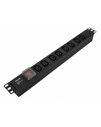 SHE19-8IEC-S-IEC. Блок розеток 19. Hyperline в Кирове