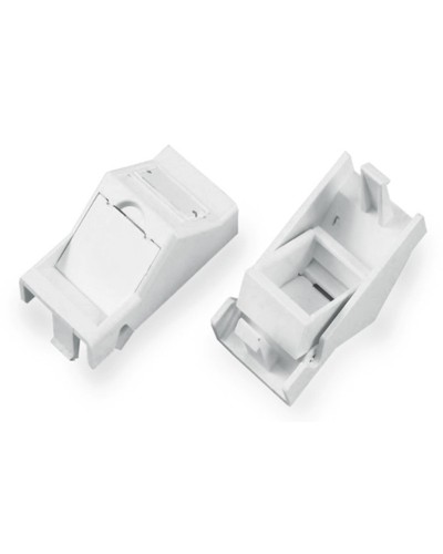 SIP2A-1K-M45-22.5. Вставка угловая 45x22.5 (аналог Mosaic) для 1 модуля формата Keystone Jack. Hyperline в Кирове