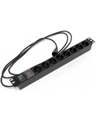 SHE19-8SH-S-2.5IEC. Блок розеток 19. Hyperline в Кирове