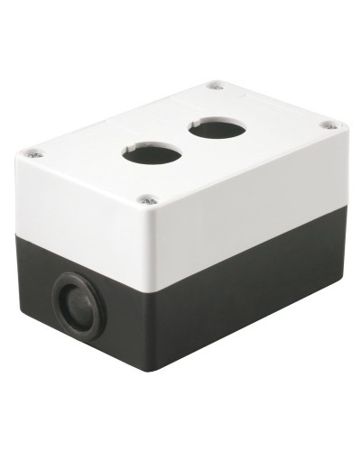 Корпус КП102 для кнопок 2 места белый (BKP10-2-K01). Корпус для кнопочных постов. IEK в Кирове