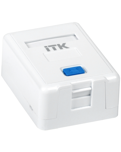 CS2-012: Корпус настенной розетки для 1 модуля Keystone Jack в Кирове