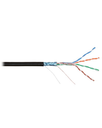 F/UTP 4pair, Cat5e, Solid, Out, PVC (NMC 4200B-BK). Кабель «витая пара» (LAN) для структурированных систем связи. NIKOMAX в Кирове