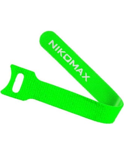 NMC-CTV150-12-SB-GN-10 (10шт). Стяжка-липучка с мягкой пряжкой. NIKOMAX в Кирове