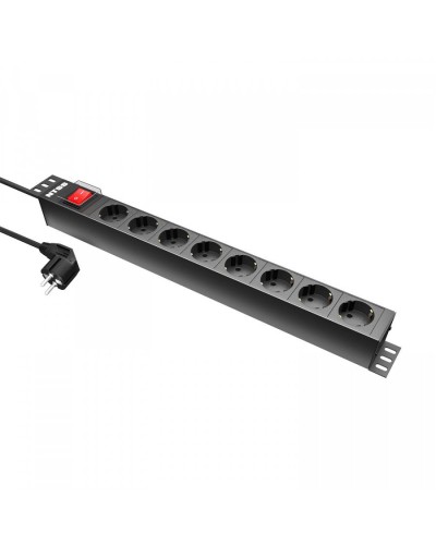 NTSS-PDU-DA2034 гор.размещ. 8xSchuko базовые 16A Schuko 1.8м. Блок розеток 19. NTSS в Кирове