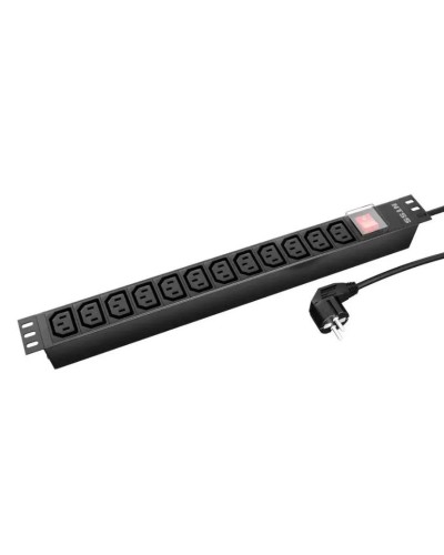 NTSS-PDU-DA2039 гор.размещ. 12xC13 базовые 16A Schuko 2м. Блок розеток 19. NTSS в Кирове