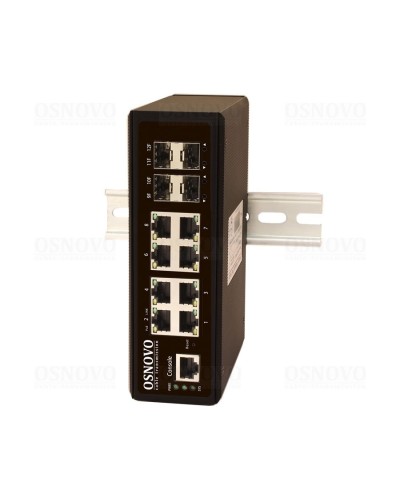SW-70804/IL. Промышленный коммутатор Gigabit Ethernet на 12 портов. OSNOVO в Кирове