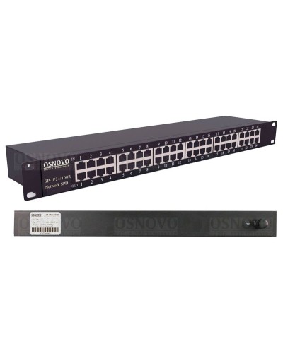 SP-IP24/100R. Устройство грозозащиты цепей Ethernet. OSNOVO в Кирове