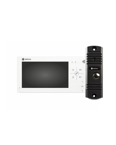 VM-7.0 (w)+ DS-700L (черный). Комплект видеодомофона. Optimus в Кирове