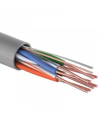 U/UTP Light, CAT 5, PVC, 4PR, 26AWG, омедненный INDOOR, SOLID, серый, 305м, PROconnect (01-0048-3). Кабель «витая пара» (LAN) для структурированных систем связи. PROCONNECT в Кирове
