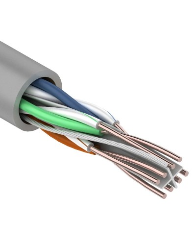 U/UTP 4PR 23AWG, CCA, CAT6, PVC, 305м. PROconnect (01-0047-3). Кабель «витая пара» (LAN) для структурированных систем связи. PROCONNECT в Кирове