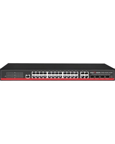 PND-M24G-4G4F. Коммутатор управляемый оптический 28 портовый. Polyvision в Кирове