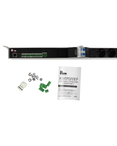 R-MC1-32-4x2S-2x3C13-2x2C19-A-1820-K. Блок силовых розеток с контроллером. REM в Кирове