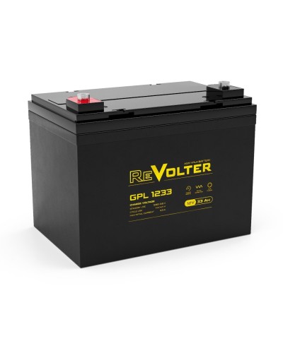 Revolter GPL 1233. Аккумулятор автомобильный герметичный свинцово-кислотный. Revolter в Кирове