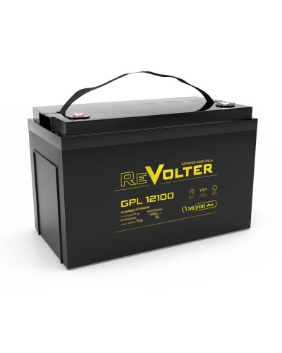 Revolter GPL 12100. Аккумулятор автомобильный герметичный свинцово-кислотный. Revolter в Кирове
