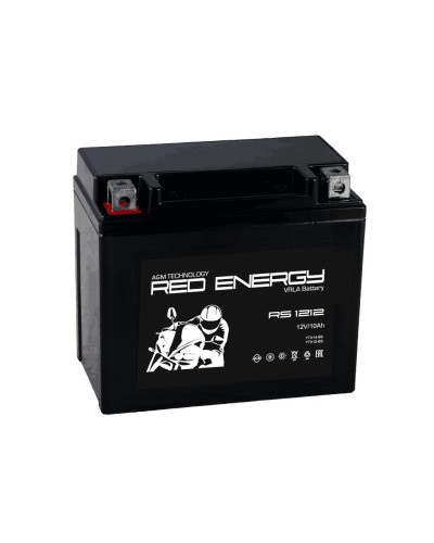 Red Energy RS 1212. Аккумулятор герметичный свинцово-кислотный стартерный. Red Energy в Кирове