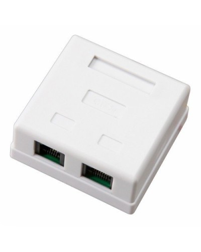 Розетка компьютерная внешняя 2-порта, UTP RJ-45 (8P8C), CAT 5e REXANT (03-0151): Розетка RJ-45 в Кирове