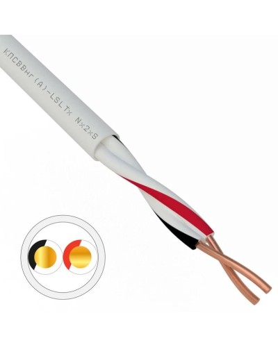 КПСВВнг(А)-LSLTx 1х2х0,75 REXANT (01-4871). Кабель для систем передачи данных пониженной пожароопасности c низким дымо- и газовыделением, с низкой токсичностью продуктов горения. Rexant в Кирове