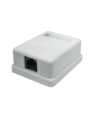 Розетка настенная RJ-45, 8P8C, Cat.5e, 1 порт UTP (10-0307): Компьютерная розетка в Кирове