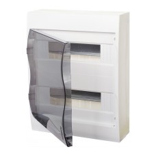 City9 Box 24 модулей навесной с прозрачной дверцей (EZ9E212S2SRU). Щиток модульный. Systeme Electric