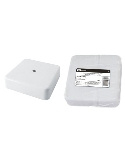 Коробка КР 75х75х20 ОП белая, IP40 (SQ1401-0903). Распаячная коробка. TDM ЕLECTRIC в Кирове