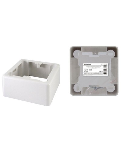 Коробка установочная ОП 85х85х42мм, 1-местная, подъемная, белая, IP20 TDM (SQ1401-0232). Коробка установочная ОП. TDM ЕLECTRIC в Кирове