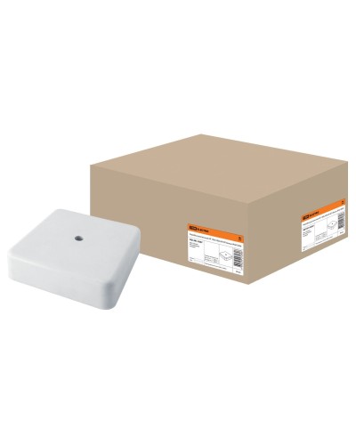 Коробка КР 100х100х29 ОП белая, IP40 (SQ1401-0207). Распаячная коробка. TDM ЕLECTRIC в Кирове