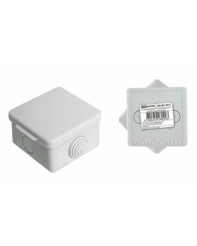 Коробка ОП 65х65х50мм, крышка,  IP54, 4вх. (SQ1401-0111). Распаячная коробка. TDM ЕLECTRIC в Кирове