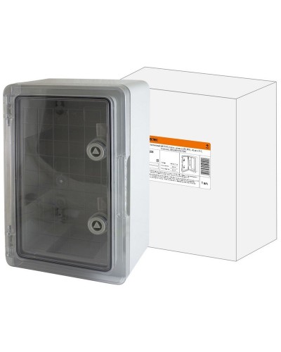 ЩМП-0-3, прозрачная крышка ABS, IP65, 400x300x170. Бокс пластиковый антивандальный. TDM ЕLECTRIC в Кирове