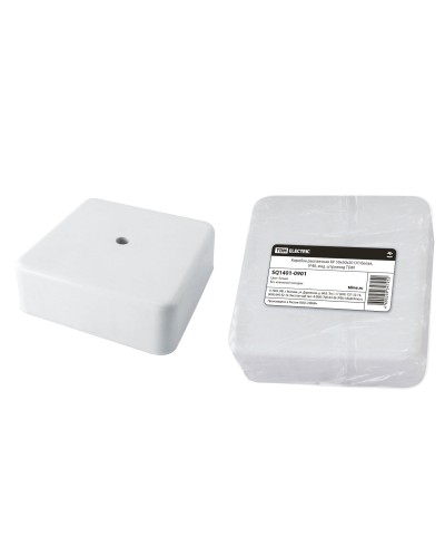 Коробка КР 50х50х20 ОП белая, IP40 (SQ1401-0901). Распаячная коробка. TDM ЕLECTRIC в Кирове
