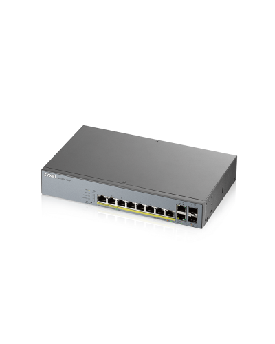 GS1350-12HP-EU0101F. Коммутатор сетевой PoE управляемый L2. ZYXEL в Кирове