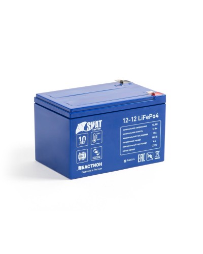 Skat i-Battery 12-12 LiFePo4 (646). Li-Ion аккумулятор. Бастион в Кирове