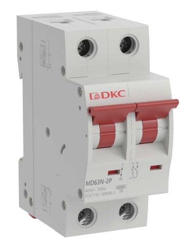 YON max MD63N 2P 10А 6кА C (MD63N-2PC10). Автоматический выключатель. ДКС в Кирове