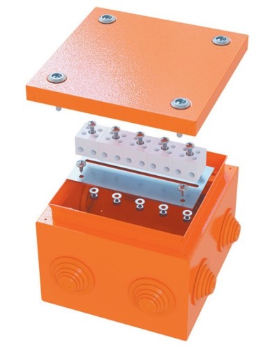 Коробка FS 150х150х80 5P (FSB31516): Коробка ответвительная огнестойкая стальная в Кирове
