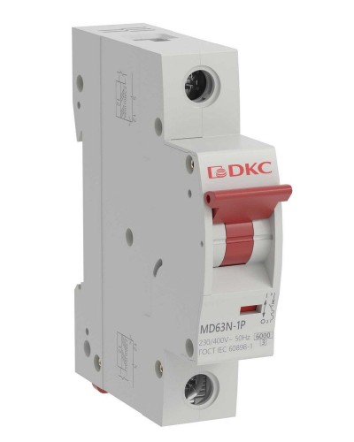 YON max MD63N 1P 20А 6кА C (MD63N-1PC20). Автоматический выключатель. ДКС в Кирове