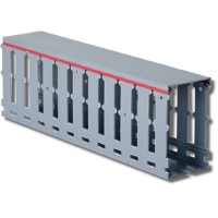 Короб перфорированный, серый RL12 100x100 (00171RL): Короб перфорированный