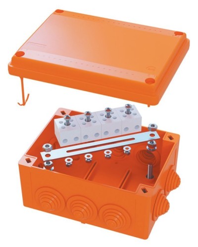 Коробка FS 100х100х50 4P (FSB11404): Коробка ответвительная огнестойкая из термопласта в Кирове